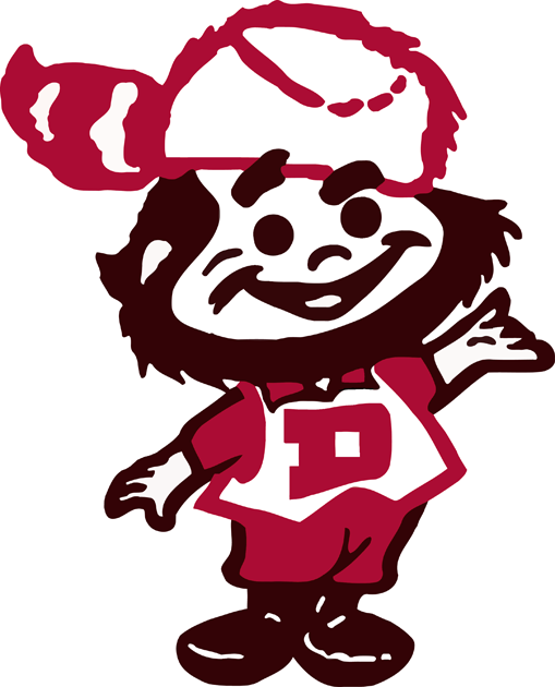 Denver Pioneers 1968-1998 Primary Logo iron on transfers for fabric